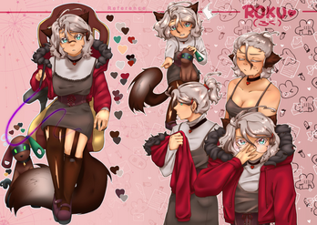 Reference of my persona Roku